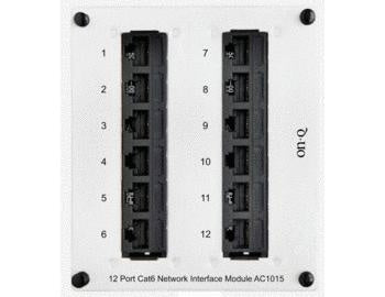 AC1015 | 12-Port Cat6 Network Interface Module Series