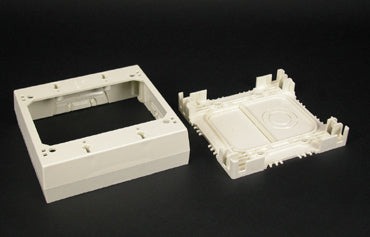 2347-2-WH | 2347-2 Two Gang Device Box Fitting Series