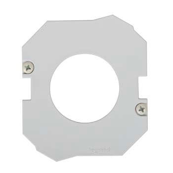 44S2 | 44S2 4 inch Evolution™ Single 1-9/16 inch Receptacle Device Plate Series