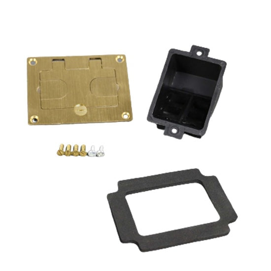 828COMTC | Omnibox Rectangular Aluminum Communications Cover Plate Series
