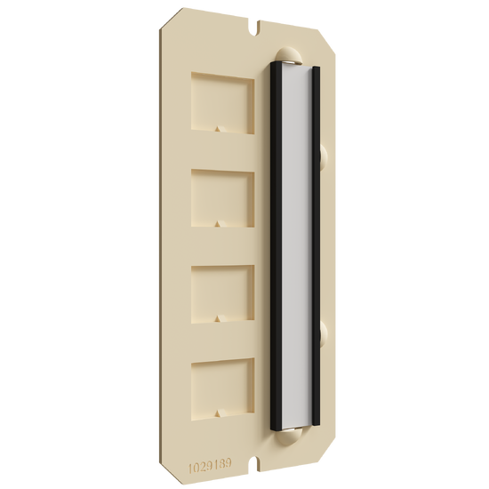 6DJ4LB | 2 1/2-Gang Labeled Data Plate Series
