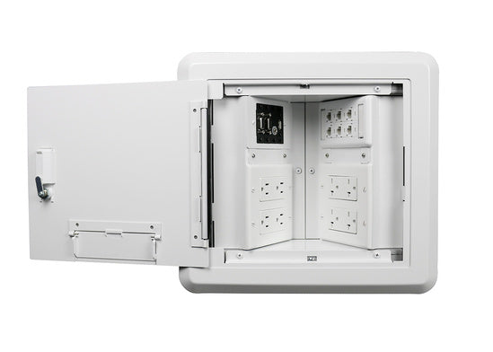 EHWB8-WH | Evolution Series Hinged Wall Box Series