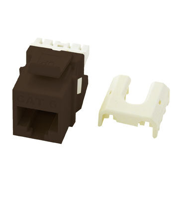 WP3476BR | Cat6 Quick Connect RJ45 Cat6 Keystone Insert Series