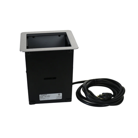 TB672AUAL | TB672AU Integreat AV Table Box With USB Cord Ended Aluminum Series