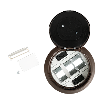 8ATC2PBZ-50 | 8ATC2PBK-50 8 inch Prewired Surface Pt W 50 ft Lead BK 50 Ft Leads Black Series