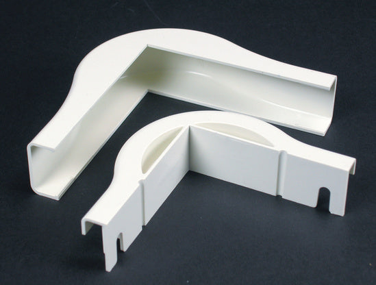 2818FO-WH | Uniduct® 2800 Series Radiused External Elbow Fitting Series