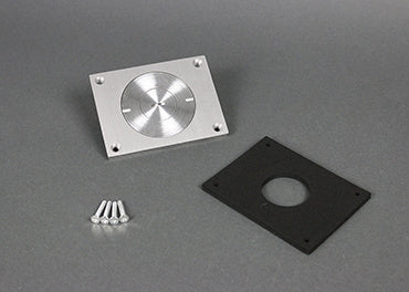 830CKTCAL-3/4 | Omnibox Rectangular Aluminum Duplex Cover Plate Series