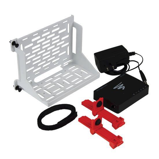 AC1060L5 | Shelf Mounting Bracket with Luxul Five Port Switch Series