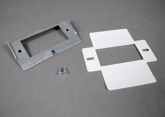 RFB-GFI-4DB | RFB4-CI Series Internal GFCI or Decorator Style Receptacle Opening Bracket Series