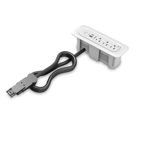 MDEF3-WH | ModPower End Unit In Surface Series