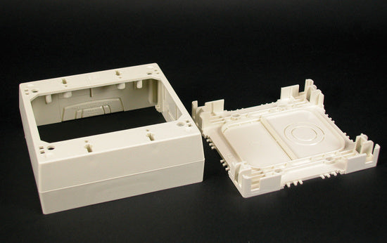2348-2-WH | 2348-2 Two Gang Deep Device Box Fitting Series