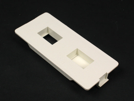 5507FRJ-G | 5500 Flush Dual RJ Connector Faceplate Fitting Series
