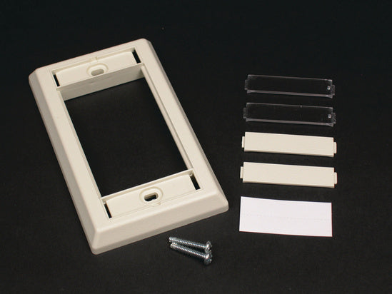 CM-SFP-WH | CM One Gang Faceplate Series