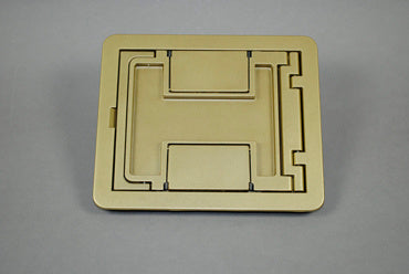 FPBTCGY | FPBTC - FloorPort Series Blank Cover Assembly Series