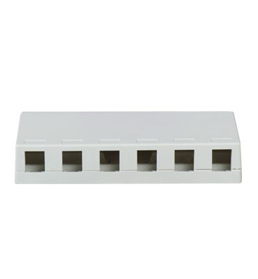 WP3506WH | 6-Port Surface Mount Box Series