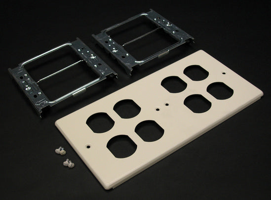 G4047-2BBBB | 4047 Four Gang Cover Four Duplex Openings Series