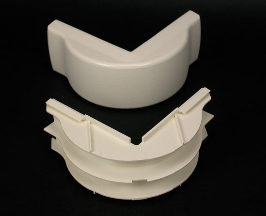 2318DFO-WH | 2300 Radiused Divided External Elbow Fitting Series