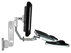 Wall Mount Keyboard/Mouse Bracket