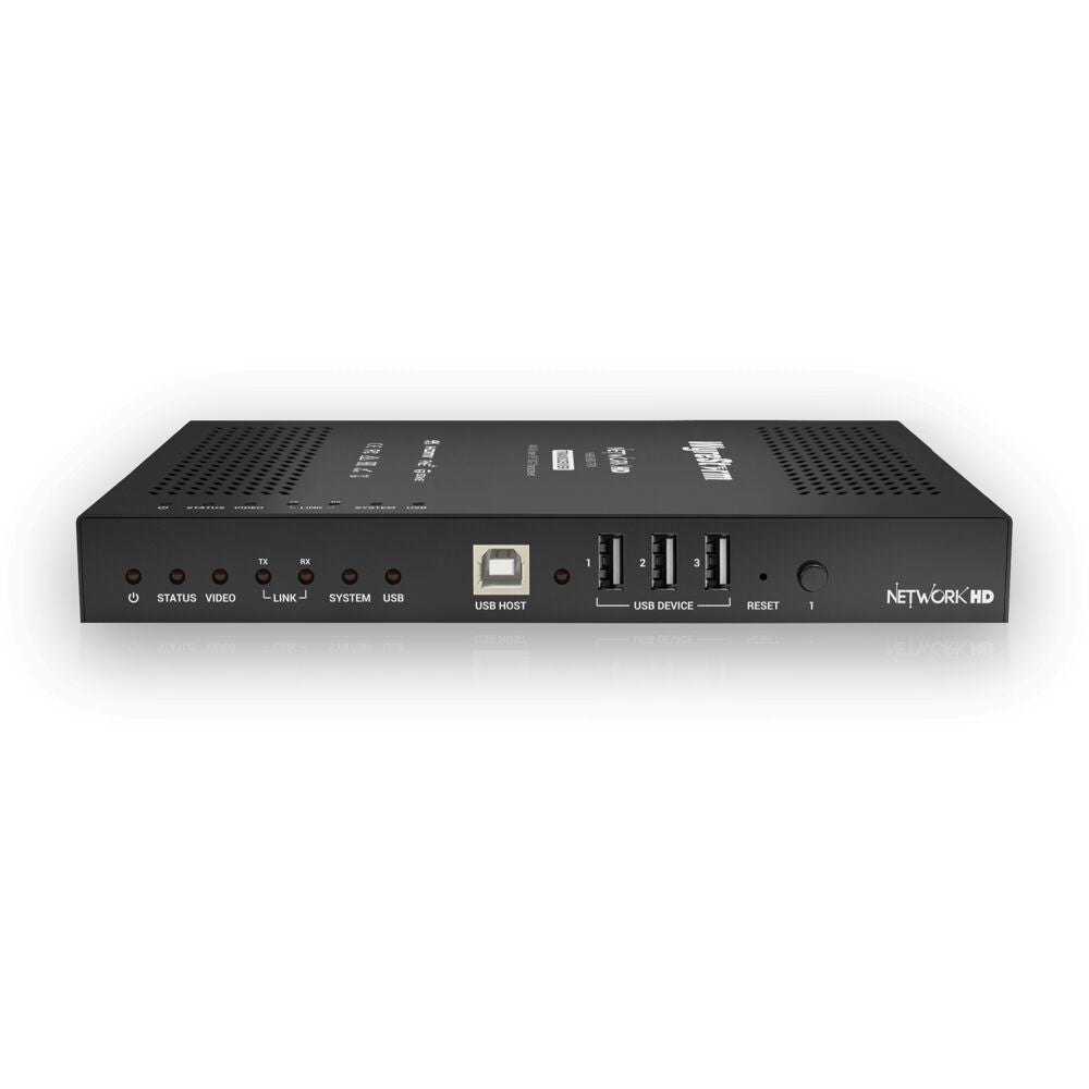 USB 2.0 over IP Transceiver 1GbE USB-A & USB-B Ports