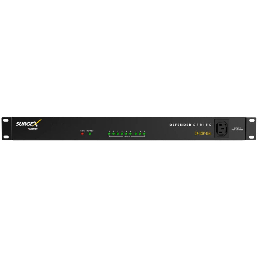 IP Connected Multi-Stage Surge Suppression, Detachable Power Cord