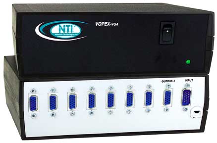4-Port VGA Video Splitter
