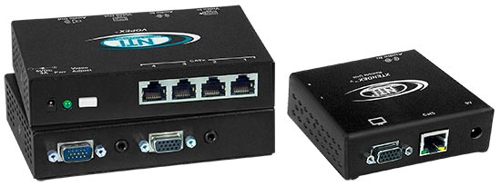 VGA Splitter/Extender via CATx to 600 feet: 16-Port