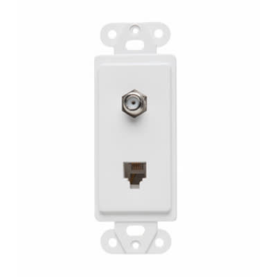 26TELTVWCC10 | 2 Outlet Communication Device in White Series