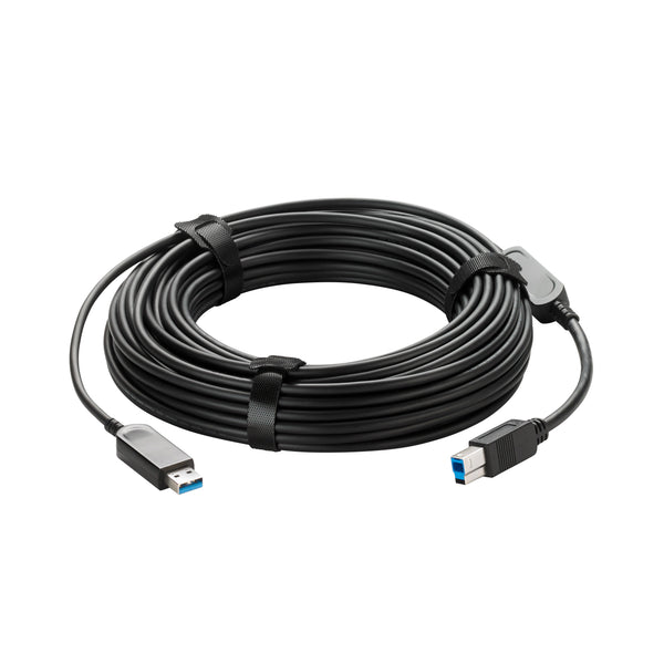 440-1015-015 | USB 3.2 Gen 2 Type B to Type A Active Optical Cable Plenum from Vaddio Series