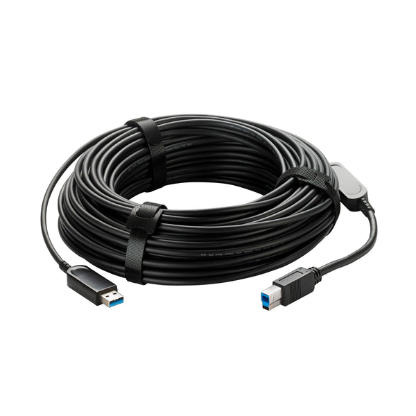 440-1015-030 | USB 3.2 Gen 2 Type B to Type A Active Optical Cable Plenum from Vaddio Series