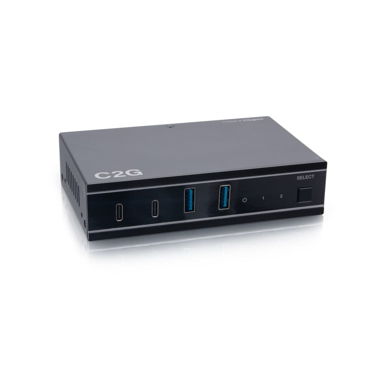 C2G54263 | 2x4 USB-C Switch With 2 USB-C Inputs To 2 USB-C And 2 USB-A Device Ports - USB 3.2 GEN 1 (5GBPS) Series