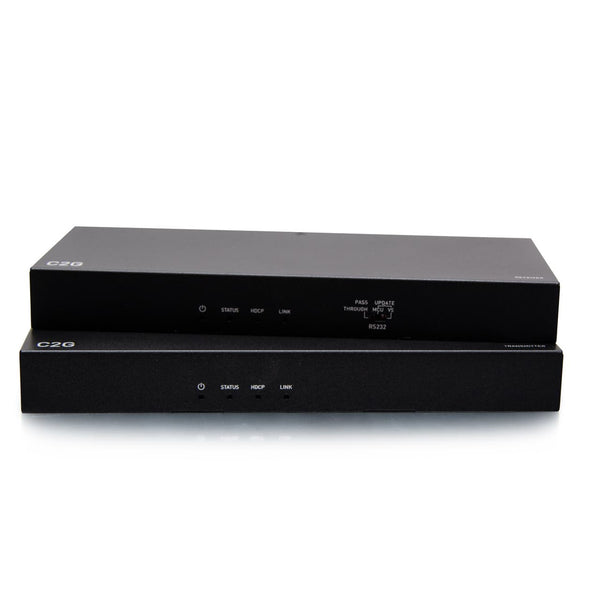 C2G31013 | HDMI® HDBaseT + 3.5mm, USB-B to A, and RS232 over Cat Extender Box Transmitter to Box Receiver - 4K 60Hz Series