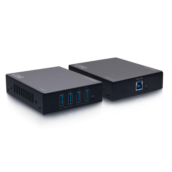 C2G54265 | Superbooster® 4-Port USB over Cat6a Extender Kit - USB 3.2 Gen1 (5Gbps) Series