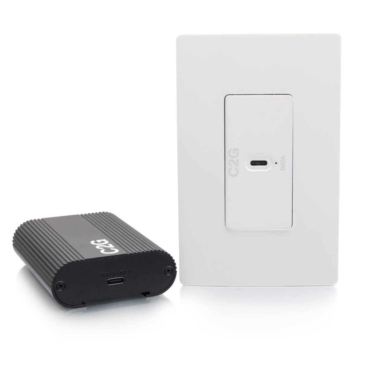 C2G54276 | Superbooster® USB Camera Extender Over Cat Single Gang Wall Plate to Box Kit Series