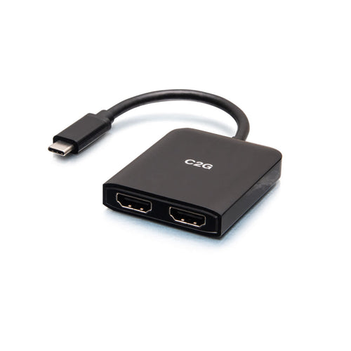 C2G54540 | USB-C® to Dual HDMI® MST Hub - 4K Series