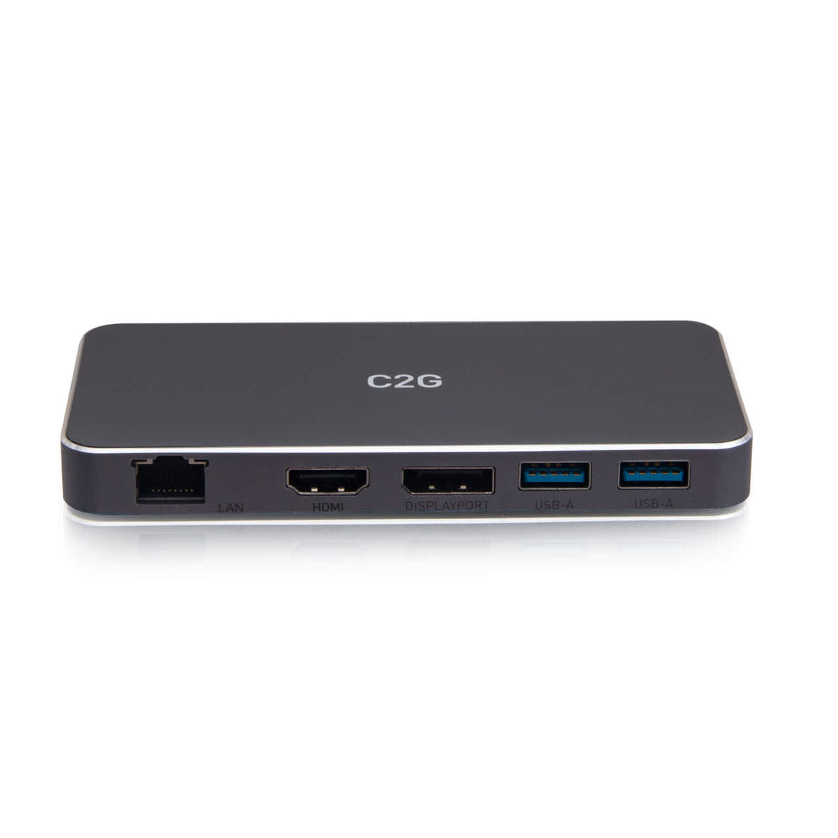C2G54543 | USB-C® 7-in-1 Dual Display MST Docking Station with HDMI®, DisplayPort™, Ethernet, USB, and Power Delivery up to 100W - 4K 60Hz Series