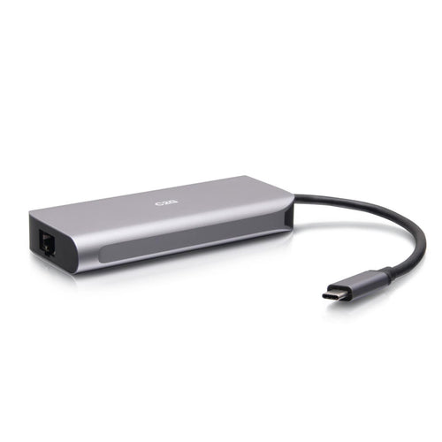 C2G54551 | USB-C® 4.0 6-in-1 Mini Docking Station with HDMI®, USB-A, Ethernet, and USB-C® 85W– 8K 60HZ Series