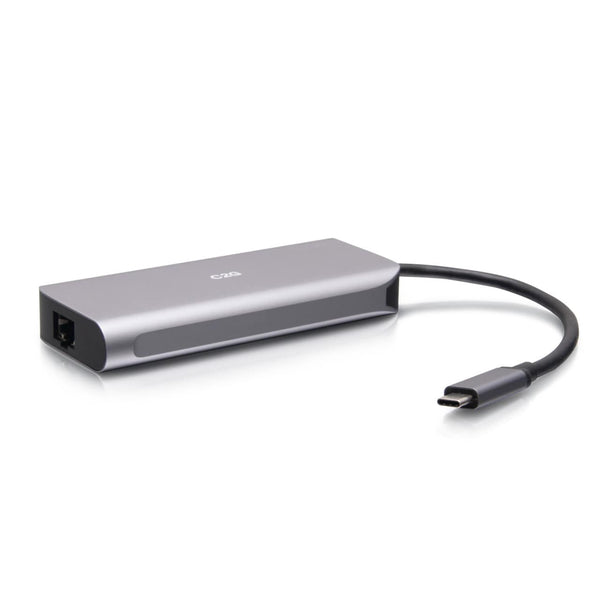 C2G54551 | USB-C® 4.0 6-in-1 Mini Docking Station with HDMI®, USB-A, Ethernet, and USB-C® 85W– 8K 60HZ Series