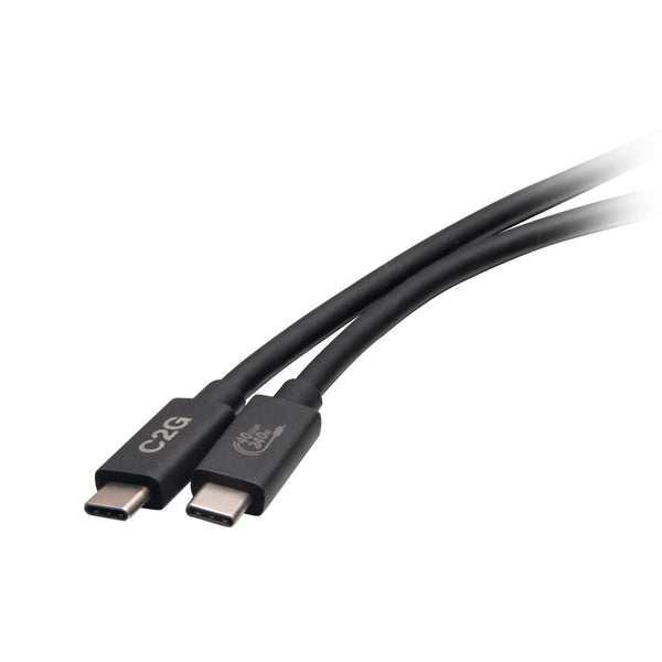 C2G54552 | 3.3ft (1m) USB 4.0 USB-C to C (48V 5A) 240W Charging Cable Series