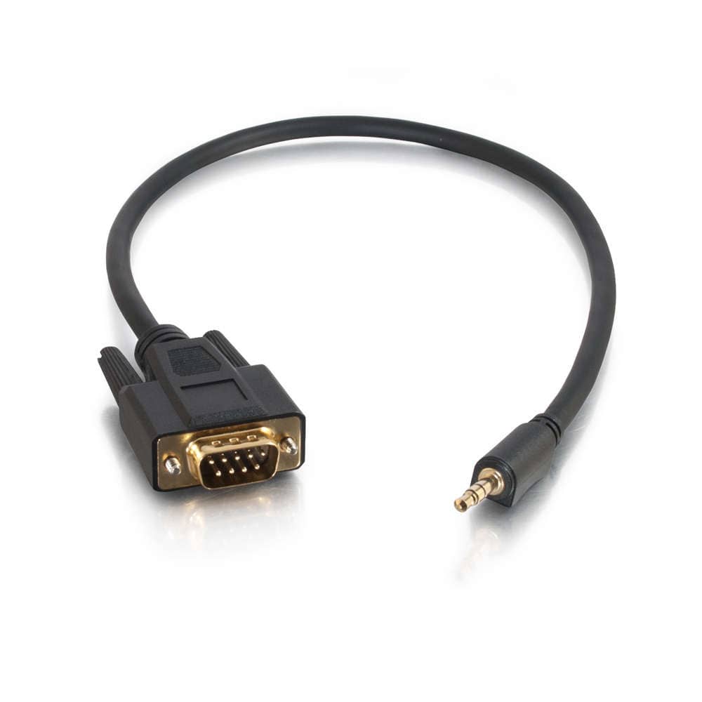 CG02444 | Velocity™ DB9 Male to 3.5mm Male Serial RS232 Adapter Cable Series