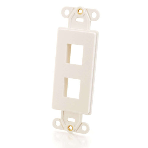 CG03721 | Two Port Keystone Wall Plate Series