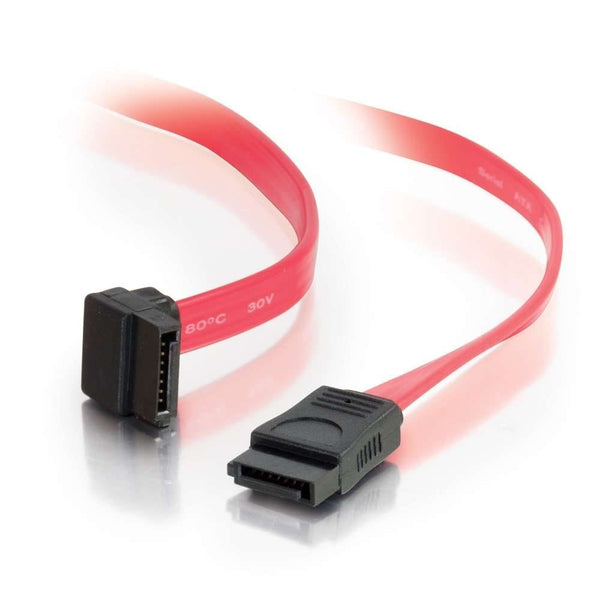 CG10181 | 7-pin 180° to 90° 1-Device Serial ATA Cable Series