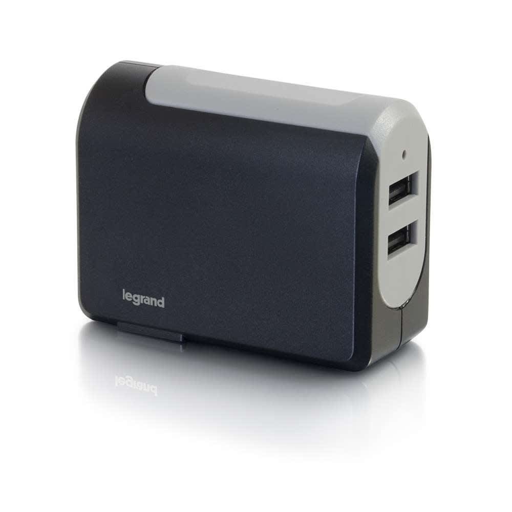 CG20276 | 2-Port USB Wall Charger - AC to USB Adapter, 5V 4.8A Output Series