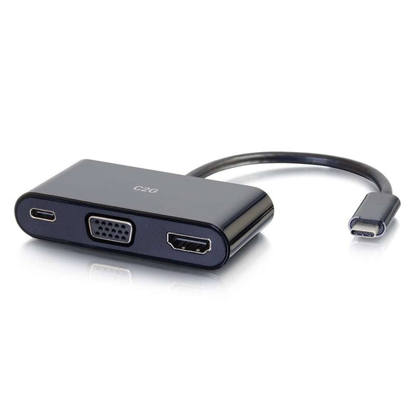CG26884 | USB-C® to 4K HDMI® and VGA Multiport Adapter with Power Delivery up to 60W Series