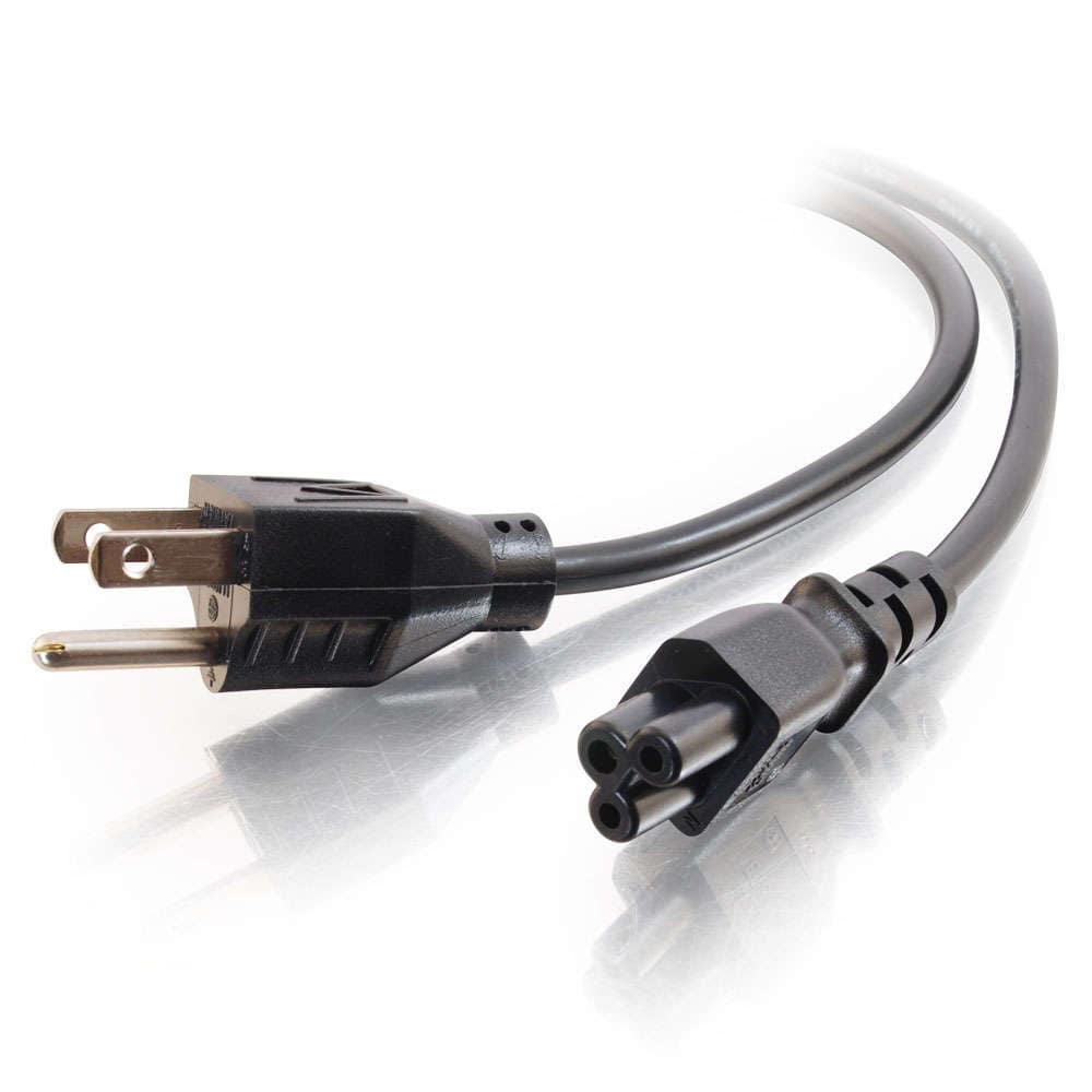 CG27400 | 6 ft 18 AWG 3-Slot Laptop Power Cord (NEMA 5-15P to IEC320C5) Series