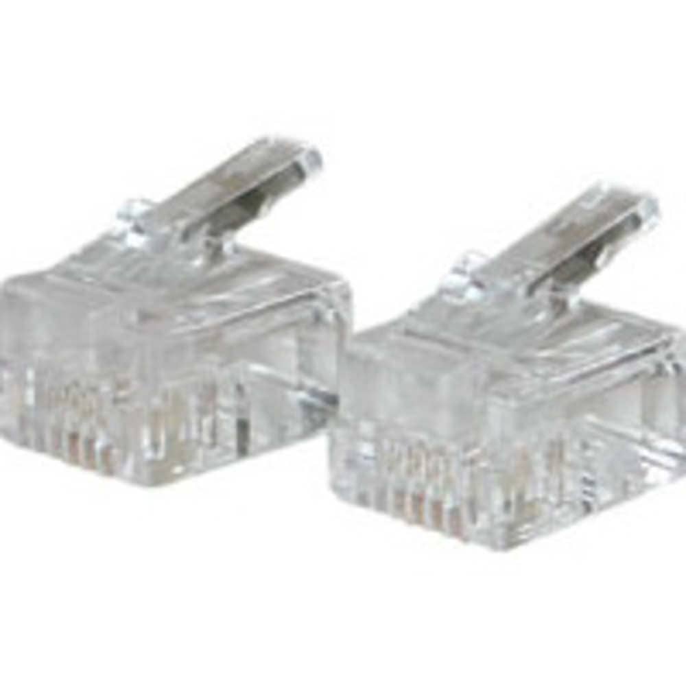 CG27562 | RJ11 6x4 Modular Plug for Round Solid Cable Multipack Series