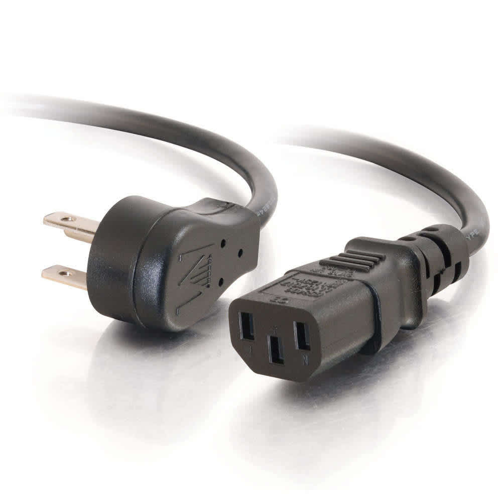 CG27901 | 18 AWG Universal Flat Panel Power Cord (NEMA 5-15P to IEC320C13) Series