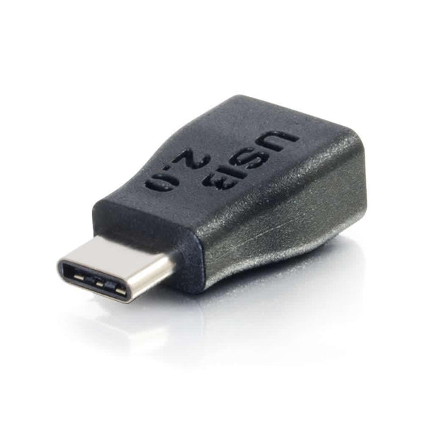 CG28869 | USB 2.0 USB-C® to USB Micro-B Adapter Converter M/F - Black Series