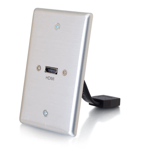 CG39870 | HDMI® Pass Through Single Gang Wall Plate Series