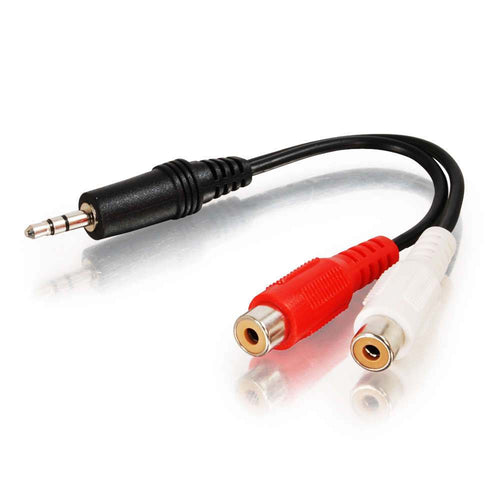 CG40422 | Value Series™ One 3.5mm Stereo Male To Two RCA Stereo Female Y-Cable Series