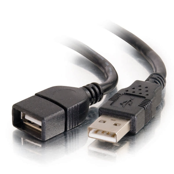 CG52108 | USB 2.0 A Male to A Female Extension Cable - Black Series